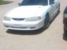 4th gen white 1996 Ford Mustang V6 w/ new parts For Sale