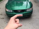4th gen green 1999 Ford Mustang V6 automatic [SOLD]