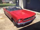 1st gen classic red 1965 Ford Mustang convertible For Sale
