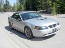 4th gen silver 2001 Ford Mustang GT convertible For Sale