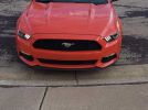 6th gen Bright Orange 2015 Ford Mustang V6 6spd For Sale