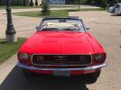 1st gen red 1968 Ford Mustang convertible automatic [SOLD]
