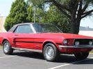 1st gen Candy Apple Red 1968 Ford Mustang CS 289 V8 For Sale