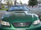 4th gen green 1999 Ford Mustang convertible V6 For Sale