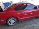 4th gen red 1998 Ford Mustang w/o engine [SOLD]