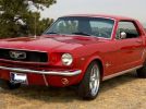 Classic 1st gen red 1966 Ford Mustang 289 Coupe For Sale