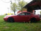 4th gen red 2000 Ford Mustang V6 5spd manual For Sale or Trade
