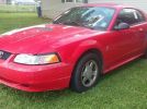 4th gen red 2000 Ford Mustang V6 automatic For Sale