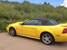 4th gen yellow 2004 Ford Mustang GT convertible [SOLD]