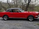 1st gen red 1965 Ford Mustang coupe automatic For Sale