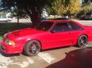 3rd gen bright red 1993 Ford Mustang Hatchback For Sale