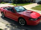 4th gen red 2002 Ford Mustang GT Premium convertible For Sale