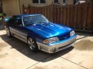Blue Vortech V2 Supercharged 1990 Ford Mustang GT [SOLD]
