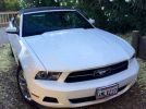 5th gen white 2011 Ford Mustang Premium convertible For Sale