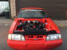 3rd generation red 1990 Ford Mustang For Sale