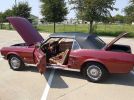 Burgundy 1967 Ford Mustang convertible automatic For Sale