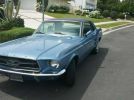 1st gen classic blue 1967 Ford Mustang automatic For Sale