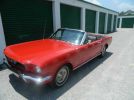 1st generation red 1966 Ford Mustang convertible For Sale
