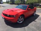 Red 2012 Ford Mustang V8 automatic convertible For Sale