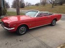 1st generation red 1965 Ford Mustang convertible For Sale