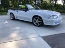 3rd gen white 1992 Ford Mustang GT convertible [SOLD]