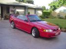 Red 1998 Ford Mustang GT convertible V8 automatic [SOLD]