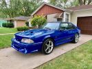 3rd generation blue 1988 Ford Mustang V8 manual For Sale