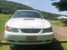 4th gen white 2000 Ford Mustang V6 automatic For Sale