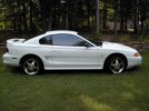 4th gen Crystal White 1997 Ford Mustang Cobra SVT For Sale