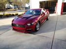 6th gen Ruby Red 2015 Ford Mustang V6 automatic For Sale