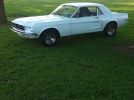 1st generation white 1968 Ford Mustang automatic [SOLD]