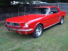 1st generation red 1966 Ford Mustang automatic For Sale