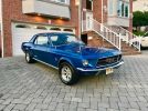 1st generation blue 1967 Ford Mustang manual For Sale