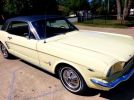 1st gen yellow 1966 Ford Mustang automatic 289 For Sale