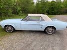 1st gen Baby Blue 1967 Ford Mustang convertible For Sale