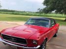 1st gen red 1967 Ford Mustang 289 V8 automatic For Sale