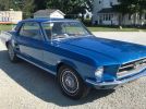 1st generation blue 1967 Ford Mustang V8 automatic For Sale
