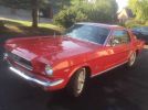 1st gen red 1966 Ford Mustang 289 V8 automatic For Sale