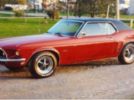 1st gen red 1969 Ford Mustang automatic 425 HP [SOLD]