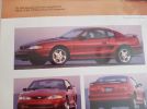 4th gen Laser Red 1996 Ford Mustang Cobra V8 manual For Sale