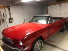 1st generation red 1965 Ford Mustang convertible 289 [SOLD]