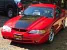 4th gen red 1997 Ford Mustang Cobra manual drag car For Sale