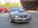 4th gen Dark Charcoal 2003 Ford Mustang GT convertible For Sale