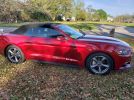 6th generation red 2017 Ford Mustang convertible V6 For Sale