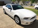 5th gen white 2013 Ford Mustang V6 convertible auto For Sale