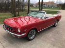 1st gen red 1965 Ford Mustang convertible 289 V8 [SOLD]