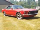 1st gen red 1969 Ford Mustang Grande 302 V8 automatic [SOLD]