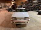 3rd gen white 1989 Ford Mustang LX convertible For Sale