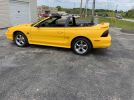 4th gen yellow 1995 Ford Mustang GT convertible V8 For Sale
