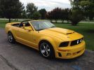 5th gen yellow 2005 Ford Mustang GT convertible For Sale